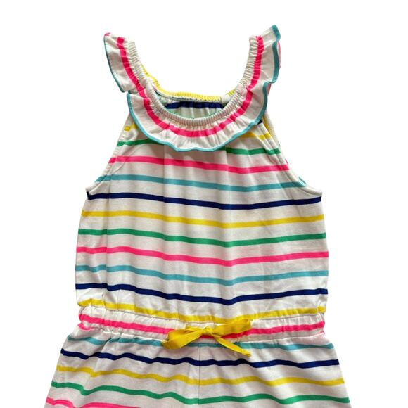 Mini Boden Rainbow Stripe Tank Romper Size 4-5y - Picture 2 of 4